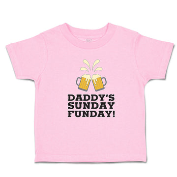 Toddler Girl Clothes Daddy's Sunday Funday! Toddler Shirt Baby Clothes Cotton