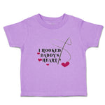 Toddler Clothes I Hooked Daddy's Heart Toddler Shirt Baby Clothes Cotton