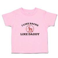 Toddler Clothes I like Racks like Daddy Toddler Shirt Baby Clothes Cotton