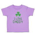 Toddler Clothes I Love Daddy Toddler Shirt Baby Clothes Cotton