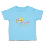 Toddler Clothes I Love My Daddy Toddler Shirt Baby Clothes Cotton
