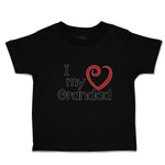 Toddler Clothes I Love My Grandad Toddler Shirt Baby Clothes Cotton