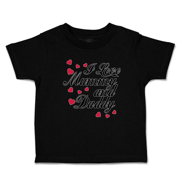 Toddler Clothes I Love Mummy and Daddy Toddler Shirt Baby Clothes Cotton