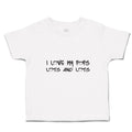 Toddler Clothes I Love My Pops Lots and Lots Toddler Shirt Baby Clothes Cotton