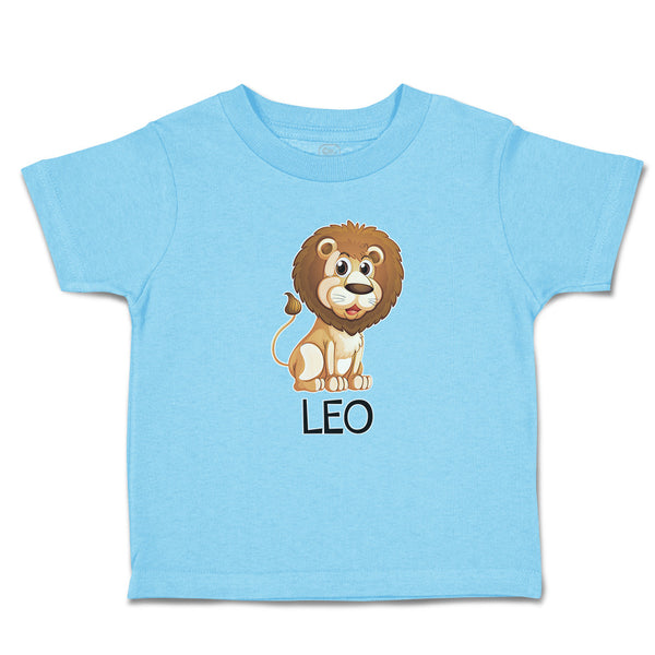 Toddler Clothes Lion Your Name Leo Wild Animal Toddler Shirt Baby Clothes Cotton