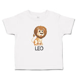 Toddler Clothes Lion Your Name Leo Wild Animal Toddler Shirt Baby Clothes Cotton