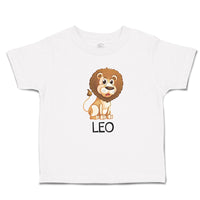 Toddler Clothes Lion Your Name Leo Wild Animal Toddler Shirt Baby Clothes Cotton