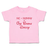 Toddler Clothes Me + Mommy = 1 Broke Daddy Toddler Shirt Baby Clothes Cotton