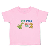 Toddler Clothes My Papa Loves Me! Toddler Shirt Baby Clothes Cotton