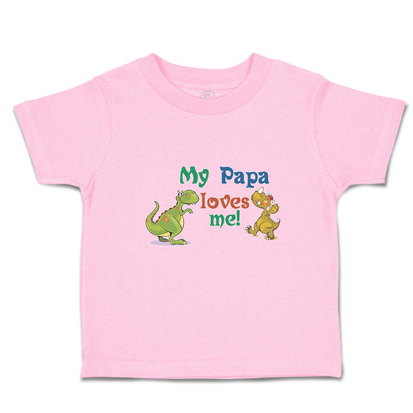 Toddler Clothes My Papa Loves Me! Toddler Shirt Baby Clothes Cotton