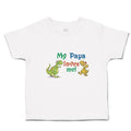 Toddler Clothes My Papa Loves Me! Toddler Shirt Baby Clothes Cotton