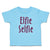 Cute Toddler Clothes Elfie Selfie Toddler Shirt Baby Clothes Cotton