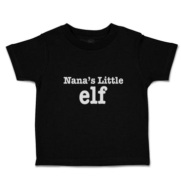 Cute Toddler Clothes Nana's Little Elf Toddler Shirt Baby Clothes Cotton