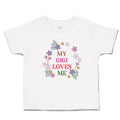 Toddler Clothes My Gigi Loves Me Toddler Shirt Baby Clothes Cotton