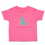 Toddler Girl Clothes Grandma's Girl Toddler Shirt Baby Clothes Cotton