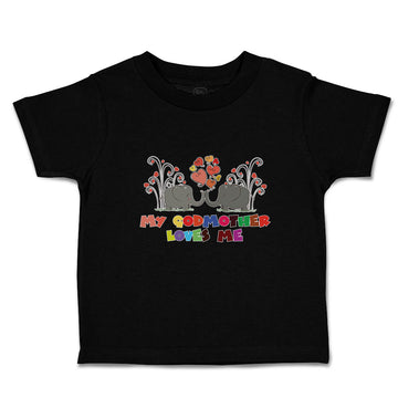 Toddler Clothes My Godmother Loves Me Toddler Shirt Baby Clothes Cotton