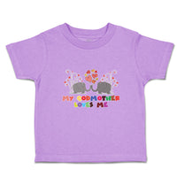 Toddler Clothes My Godmother Loves Me Toddler Shirt Baby Clothes Cotton