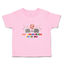 Toddler Clothes My Godmother Loves Me Toddler Shirt Baby Clothes Cotton