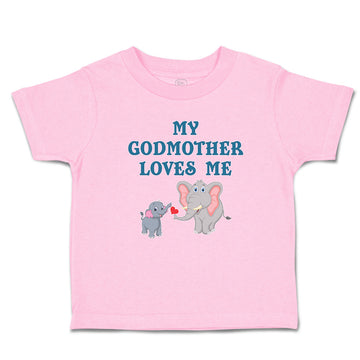 Toddler Clothes My Godmother Loves Me Toddler Shirt Baby Clothes Cotton