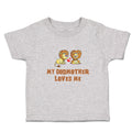 Toddler Clothes My Godmother Loves Me Toddler Shirt Baby Clothes Cotton