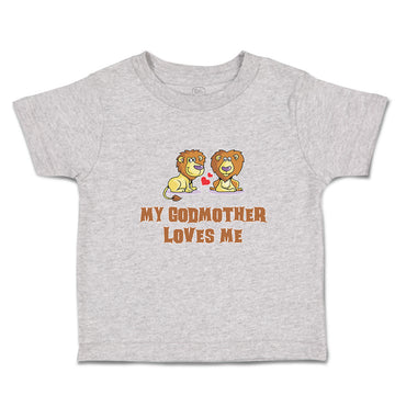 Toddler Clothes My Godmother Loves Me Toddler Shirt Baby Clothes Cotton