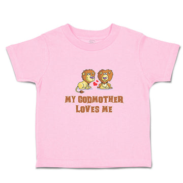 Toddler Clothes My Godmother Loves Me Toddler Shirt Baby Clothes Cotton