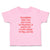 Toddler Clothes Careful Say Me My Grandma's Crazy I'M Afraid Tell You. Cotton