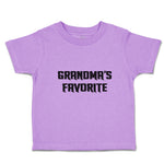 Toddler Clothes Grandma's Favorite Toddler Shirt Baby Clothes Cotton