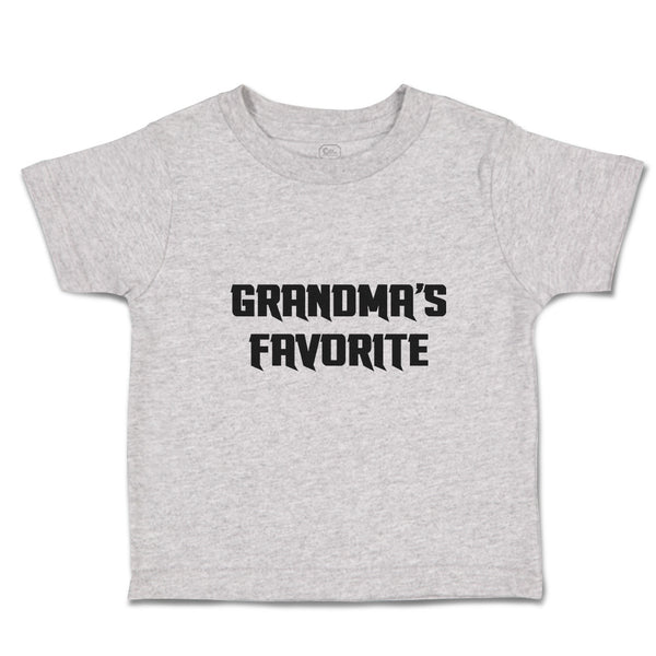 Toddler Clothes Grandma's Favorite Toddler Shirt Baby Clothes Cotton