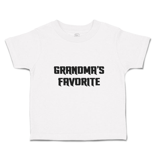Toddler Clothes Grandma's Favorite Toddler Shirt Baby Clothes Cotton