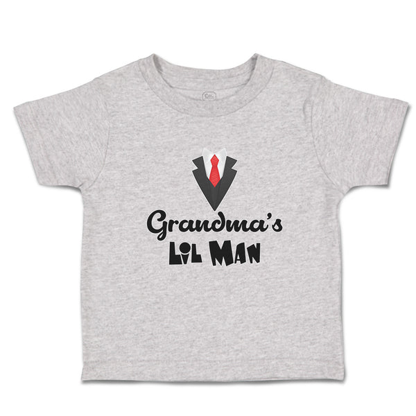 Toddler Clothes Grandma's Lil Man Toddler Shirt Baby Clothes Cotton