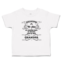 Toddler Clothes Grandpa My Hero My Guardian Angle He Watches over Back Cotton