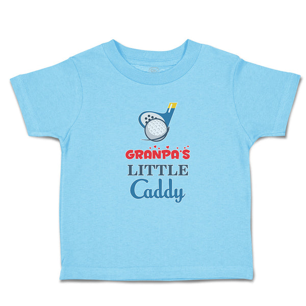 Toddler Clothes Grandpa's Little Caddy Toddler Shirt Baby Clothes Cotton