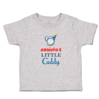 Toddler Clothes Grandpa's Little Caddy Toddler Shirt Baby Clothes Cotton