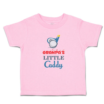 Toddler Clothes Grandpa's Little Caddy Toddler Shirt Baby Clothes Cotton