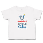 Toddler Clothes Grandpa's Little Caddy Toddler Shirt Baby Clothes Cotton