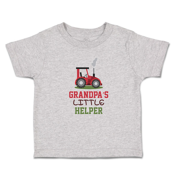 Toddler Clothes Grandpa's Little Helper Toddler Shirt Baby Clothes Cotton