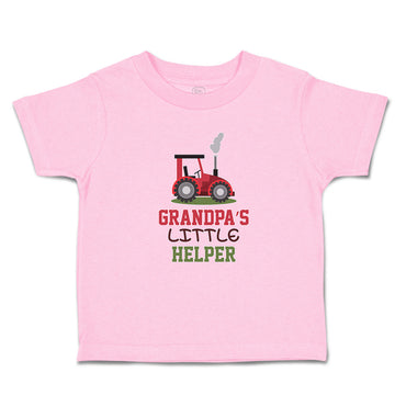 Toddler Clothes Grandpa's Little Helper Toddler Shirt Baby Clothes Cotton