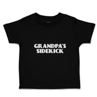 Toddler Clothes Grandpa's Sidekick Toddler Shirt Baby Clothes Cotton