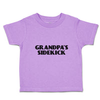 Toddler Clothes Grandpa's Sidekick Toddler Shirt Baby Clothes Cotton