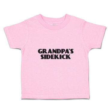 Toddler Clothes Grandpa's Sidekick Toddler Shirt Baby Clothes Cotton