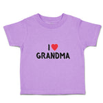 Toddler Clothes I Love Grandma Toddler Shirt Baby Clothes Cotton