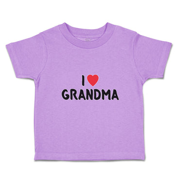 Toddler Clothes I Love Grandma Toddler Shirt Baby Clothes Cotton