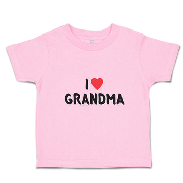 Toddler Clothes I Love Grandma Toddler Shirt Baby Clothes Cotton