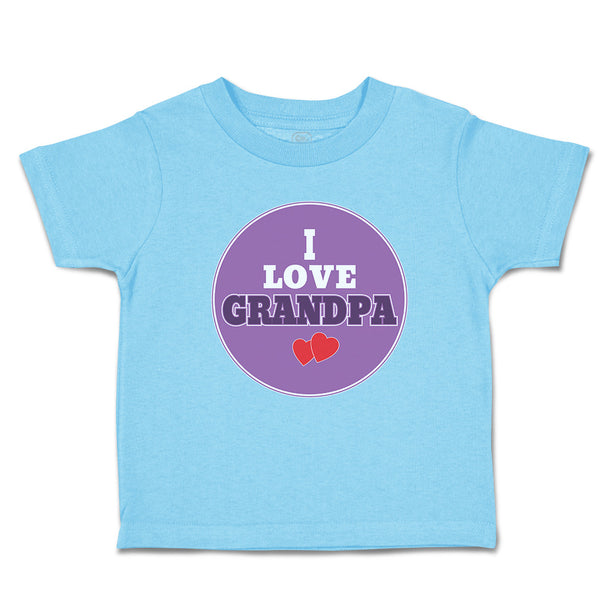 Toddler Clothes I Love Grandpa Toddler Shirt Baby Clothes Cotton