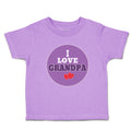 Toddler Clothes I Love Grandpa Toddler Shirt Baby Clothes Cotton