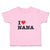 Toddler Clothes I Love Nana Toddler Shirt Baby Clothes Cotton