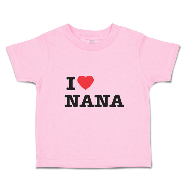 Toddler Clothes I Love Nana Toddler Shirt Baby Clothes Cotton