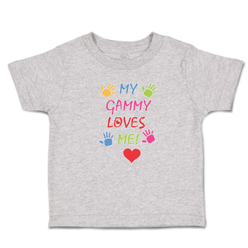 Toddler Clothes My Gammy Loves Me! Toddler Shirt Baby Clothes Cotton