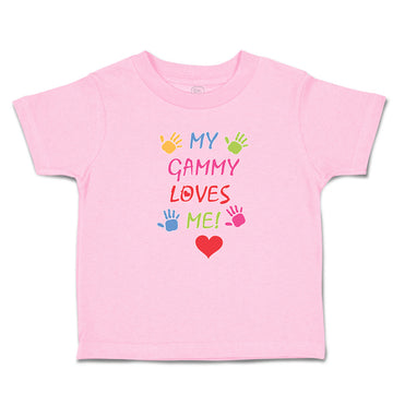 Toddler Clothes My Gammy Loves Me! Toddler Shirt Baby Clothes Cotton